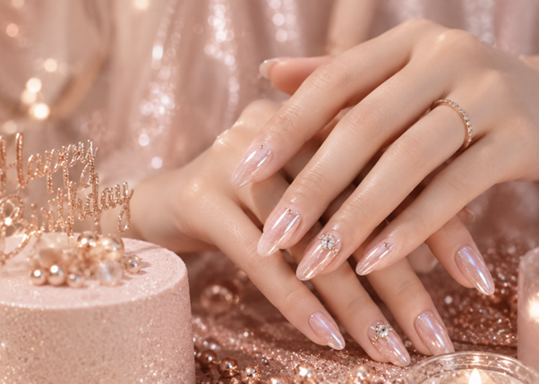 Nail cưới thanh lịch cho cô dâu