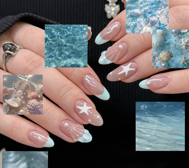 Xu hướng nail Tết tinh tế